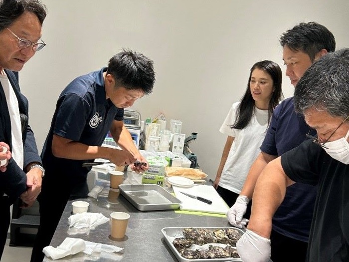 見学の様子