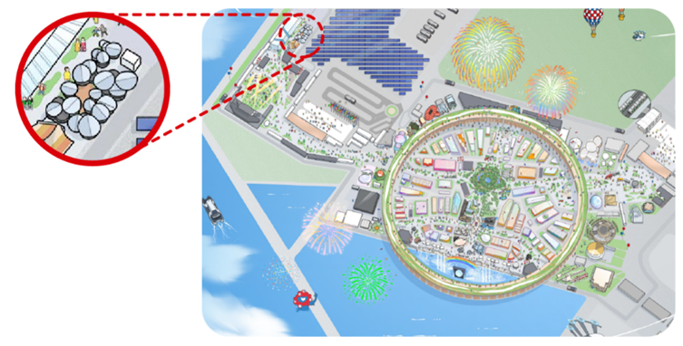 フューチャーライフヴィレッジの地図
