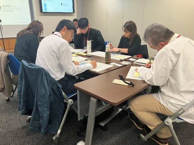 ワークショップの様子の写真