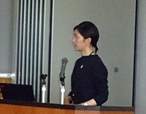 井田悠氏の発表の様子