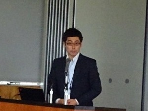 古川祐氏の発表の様子