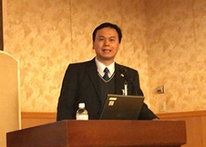 在京タイ王国大使館工業部 公使参事官 バウォン・サッタヤウティポン 氏