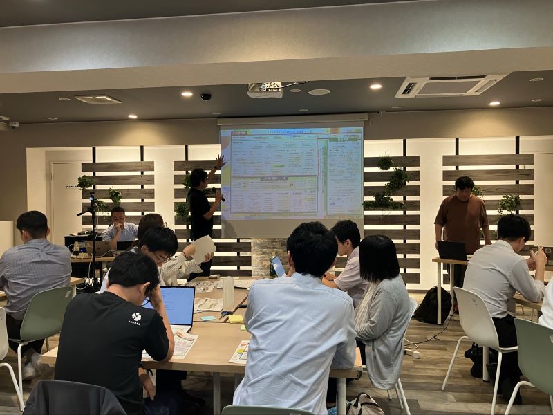 ワークショップの様子の写真