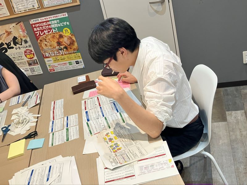 ワークショップの様子の写真