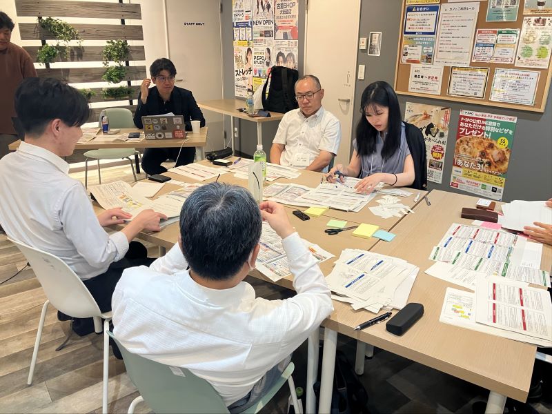 ワークショップの様子の写真