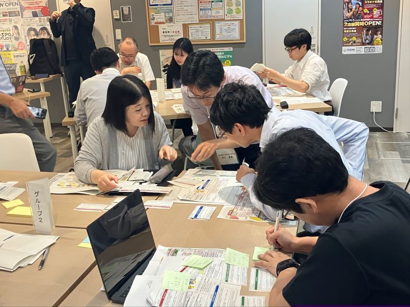 ワークショップの様子の写真