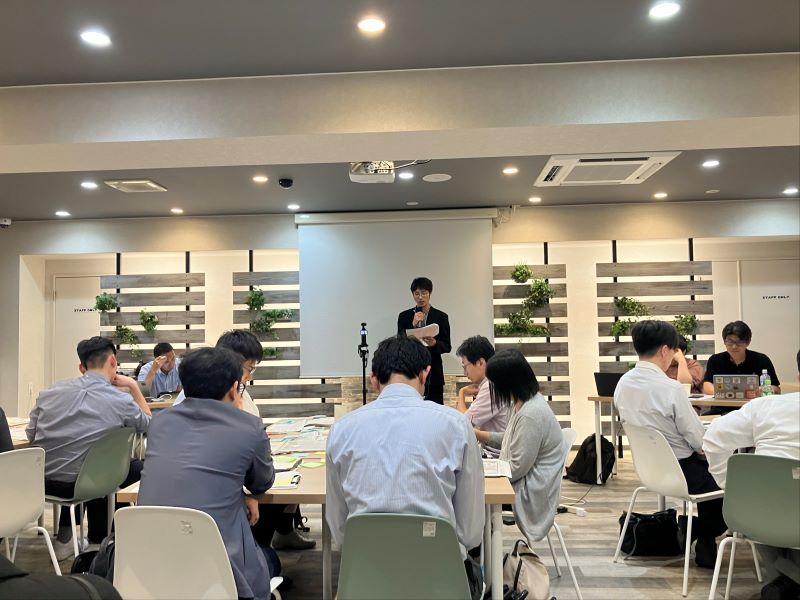 ワークショップの様子の写真