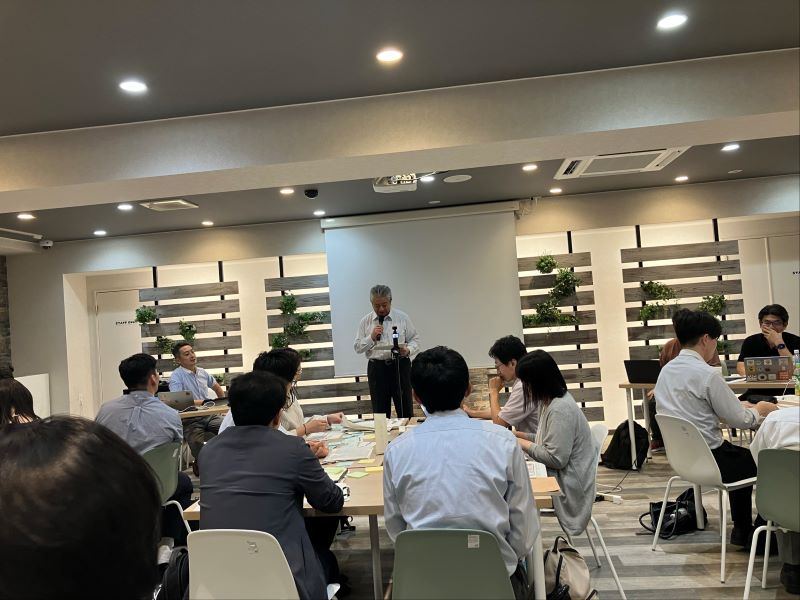 ワークショップの様子の写真