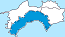 高知県地図の画像