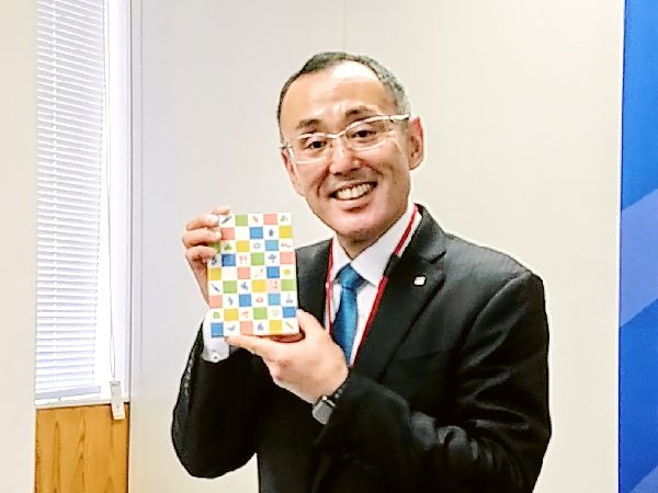 代表取締役 小松 秀敏 氏の写真