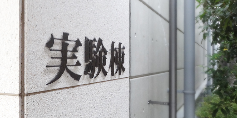 大学での研究の様子