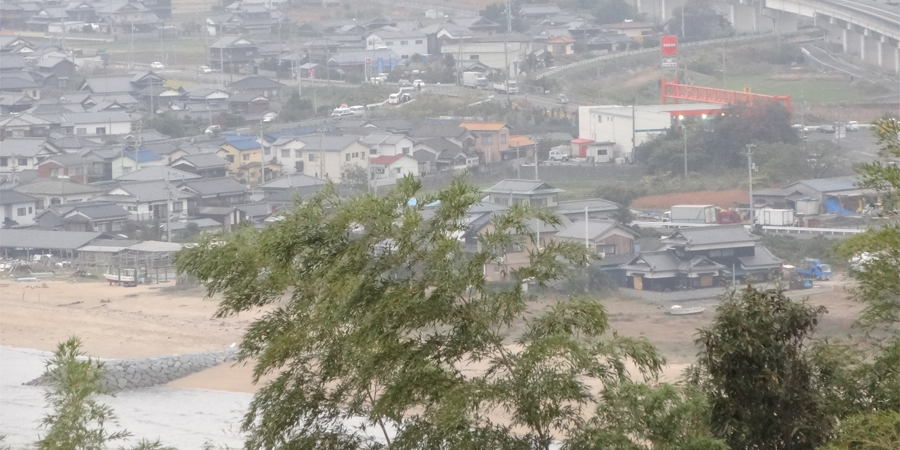 愛媛県伊予市の風景