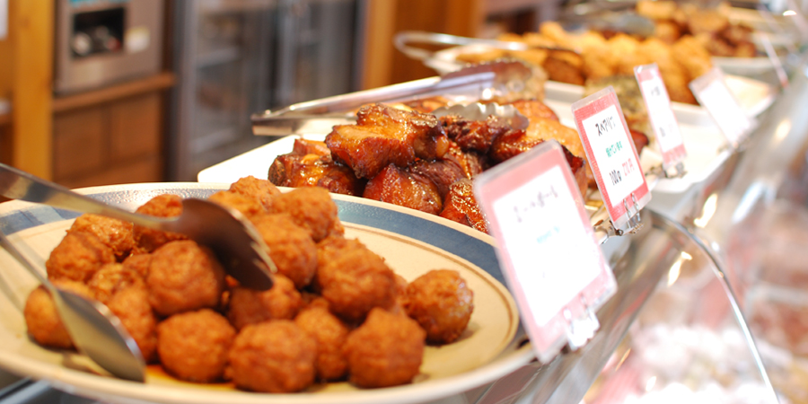 自然派ハム工房リーベ・フラウ店内