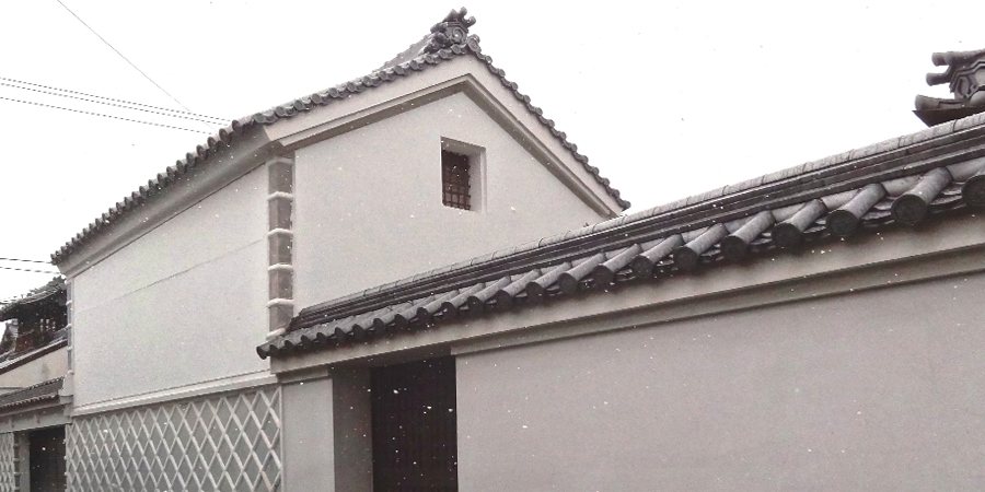 香川県宇多津町の街並み