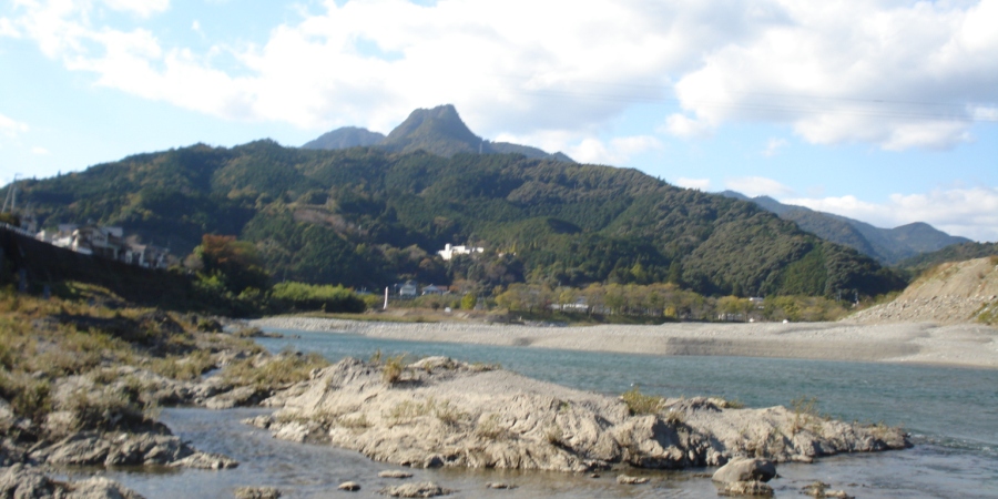 越知町の風景