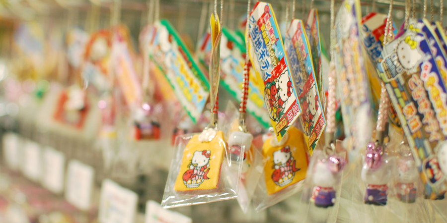 店内に並ぶ商品