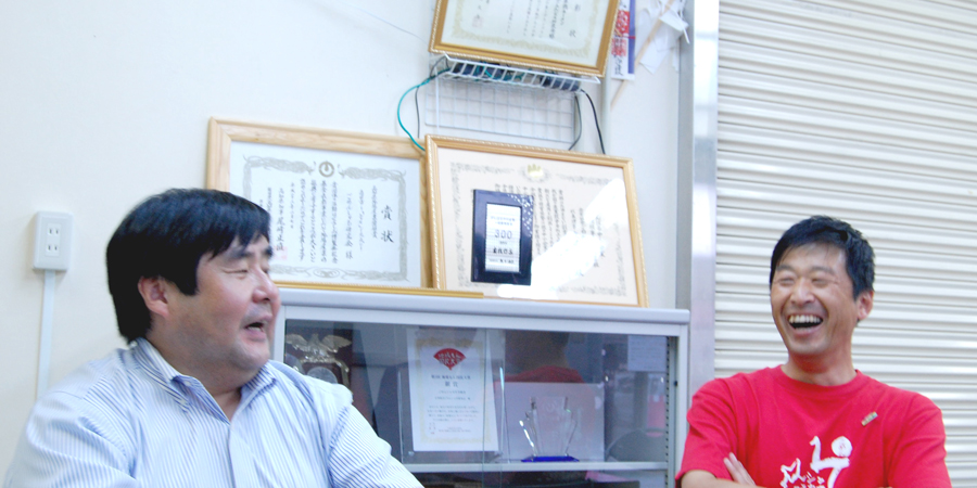立花 智幸さん、徳久 衛さん