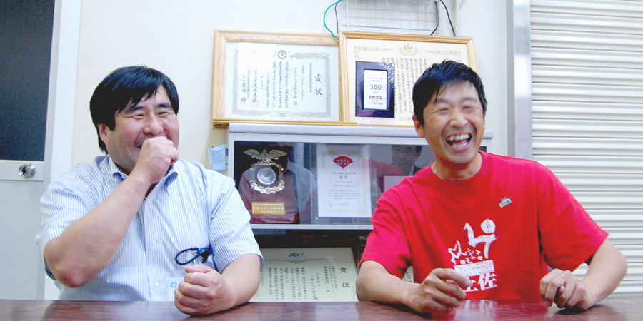 立花 智幸さん、徳久 衛さん
