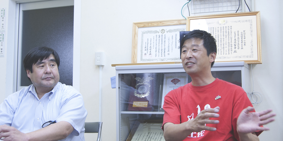 立花 智幸さん、徳久 衛さん