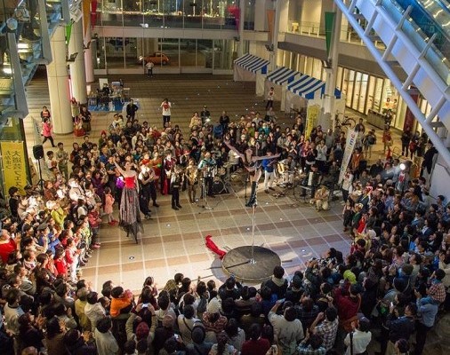 高松市内でのイベントの様子