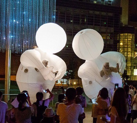 高松市内でのイベントの様子