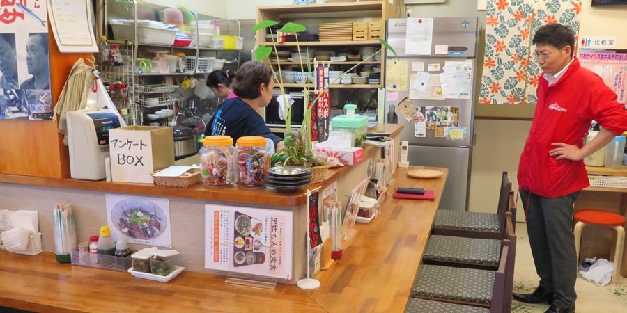 宇佐もんや店内の様子