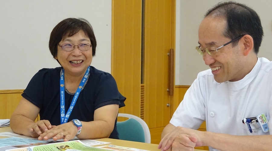大原昌樹さんと篠岡有雅さん