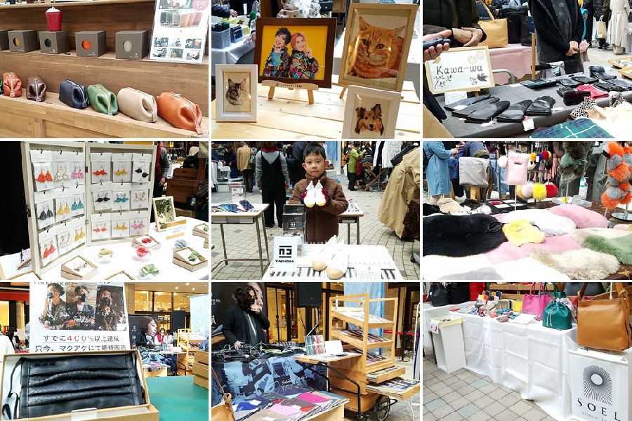 セトウチメーカーズでの展示会の様子